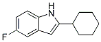 5-FLUORO-2-CYCLOHEXYL-1H-INDOLE Struktur