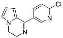 1-(6-CHLORO-3-PYRIDINYL)-3,4-DIHYDROPYRROLO[1,2-A]PYRAZINE Struktur