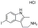 2-(5-IODO-2-METHYL-1H-INDOL-3-YL)ETHANAMINE HYDROCHLORIDE Struktur