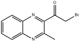 2-BROMO-1-(3-METHYL-QUINOXALIN-2-YL)-ETHANONE Struktur