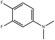 3,4-DIFLUORO-N,N-DIMETHYLANILINE Struktur