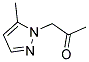 1-(5-METHYL-PYRAZOL-1-YL)-PROPAN-2-ONE Struktur