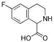 6-FLUORO-1,2,3,4-TETRAHYDRO-ISOQUINOLINE-1-CARBOXYLIC ACID Struktur