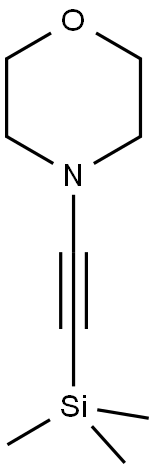 1-(TRIMETHYLSILYL)-2-MORPHOLINO ACETYLENE Struktur