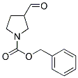 3-FORMYL-PYRROLIDINE-1-CARBOXYLIC ACID BENZYL ESTER Struktur