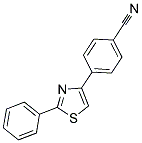 4-(2-PHENYL-1,3-THIAZOL-4-YL)BENZONITRILE Struktur