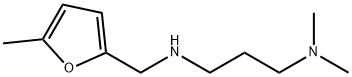 N,N-DIMETHYL-N'-(5-METHYL-FURAN-2-YLMETHYL)-PROPANE-1,3-DIAMINE Struktur