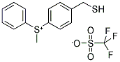 METHYL PHENYL (4-THIOMETHYLPHENYL) SULPHONIUM TRIFLATE Struktur