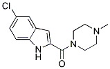 1-[(5-CHLORO-1H-INDOL-2-YL)CARBONYL]-4-METHYL-PIPERAZINE Struktur