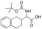 TERT-BUTOXYCARBONYLAMINO-(1,2,3,4-TETRAHYDRO-NAPHTHALEN-2-YL)-ACETIC ACID Struktur