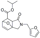 ISOPROPYL 3-(2-FURYLMETHYL)-4-OXO-10-OXA-3-AZATRICYCLO[5.2.1.0~1,5~]DEC-8-ENE-6-CARBOXYLATE Struktur