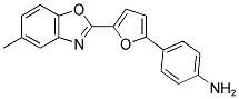 4-[5-(5-METHYL-BENZOOXAZOL-2-YL)-FURAN-2-YL]-PHENYLAMINE Struktur