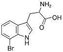 7-BROMO-DL-TRYPTOPHAN Struktur