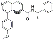 8-(4-METHOXYPHENYL)-N-[(1S)-1-PHENYLETHYL]-1,6-NAPHTHYRIDINE-2-CARBOXAMIDE Structure