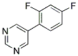 5-(2,4-DIFLUOROPHENYL)PYRIMIDINE Struktur