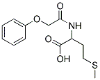 4-(METHYLTHIO)-2-[(PHENOXYACETYL)AMINO]BUTANOIC ACID Struktur