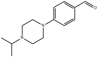 4-(4-ISOPROPYLPIPERAZIN-1-YL)BENZALDEHYDE Struktur