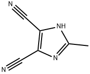 2-METHYL-1H-IMIDAZOLE-4,5-DICARBONITRILE Struktur