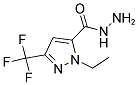 2-ETHYL-5-TRIFLUOROMETHYL-2 H-PYRAZOLE-3-CARBOXYLIC ACID HYDRAZIDE Struktur