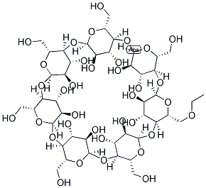 ETHYL BETA-CYCLODEXTRIN Struktur