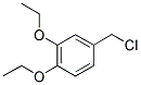 4-CHLOROMETHYL-1,2-DIETHOXY-BENZENE Struktur