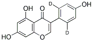 4',5,7-TRIHYDROXYISOFLAVONE-2',6'-D2 Struktur