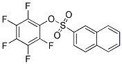 2,3,4,5,6-PENTAFLUOROPHENYL 2-NAPHTHALENESULFONATE Struktur