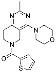 2-METHYL-4-MORPHOLIN-4-YL-6-(THIEN-2-YLCARBONYL)-5,6,7,8-TETRAHYDROPYRIDO[4,3-D]PYRIMIDINE Struktur