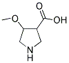 4-METHOXY-PYRROLIDINE-3-CARBOXYLIC ACID Struktur