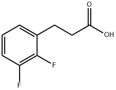 3-(2,3-DIFLUOROPHENYL)PROPIONIC ACID Struktur