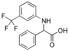 2-PHENYL-2-([[3-(TRIFLUOROMETHYL)PHENYL]]AMINO)ACETIC ACID Struktur