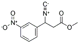 METHYL-3-ISOCYANO-3-(3-NITROPHENYL)PROPIONATE Struktur