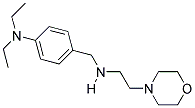 N,N-DIETHYL-4-(((2-MORPHOLIN-4-YLETHYL)AMINO)METHYL)ANILINE Struktur