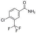 4-CHLORO-3-(TRIFLUOROMETHYL)BENZAMIDE Struktur