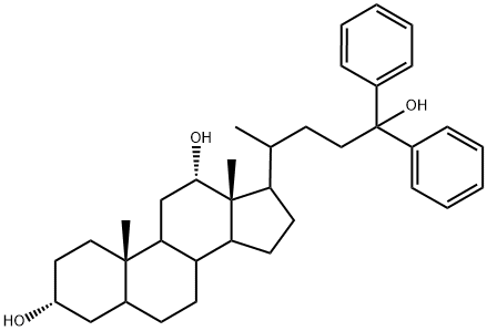 3,12-DIHYDROXY-NOR-CHOLANYLDIPHENYLCARBINOL