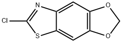 6-CHLORO[1,3]DIOXOLO[4,5-F][1,3]BENZOTHIAZOLE Struktur