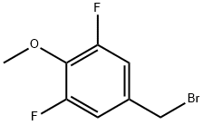 3,5-DIFLUORO-4-METHOXYBENZYL BROMIDE Struktur