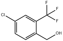 4-CHLORO-2-(TRIFLUOROMETHYL)BENZYL ALCOHOL Struktur