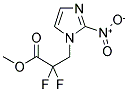 METHYL 2,2-DIFLUORO-3-(2-NITROIMIDAZOL-1-YL)-PROPIONATE Struktur