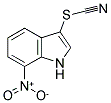 7-NITRO-3-THIOCYANATO-1H-INDOLE Struktur