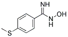 N-HYDROXY-4-METHYLSULFANYL-BENZAMIDINE Struktur