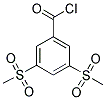 3,5-BIS(METHYLSULFONYL)BENZOYL CHLORIDE Struktur