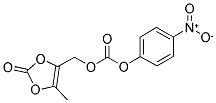 (5-METHYL-2-OXO-1,3-DIOXOL-4-EN-4-YL)METHYL P-NITROPHENYL CARBONATE Struktur