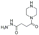 4-OXO-4-PIPERAZIN-1-YL-BUTYRIC ACID HYDRAZIDE Struktur