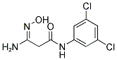 N1-(3,5-DICHLOROPHENYL)-3-AMINO-3-HYDROXYIMINOPROPANAMIDE Struktur