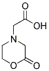 (2-OXO-MORPHOLIN-4-YL)-ACETIC ACID Struktur