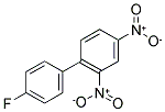 2,4-DINITRO-4'-FLUORODIPHENYL Struktur