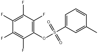 2,3,4,5,6-PENTAFLUOROPHENYL 3-METHYLBENZENESULFONATE Struktur