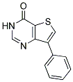 7-PHENYL-3H-THIENO[3,2-D]PYRIMIDIN-4-ONE Struktur