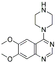 6,7-DIMETHOXY-4-PIPERAZIN-1-YL-QUINAZOLINE Struktur